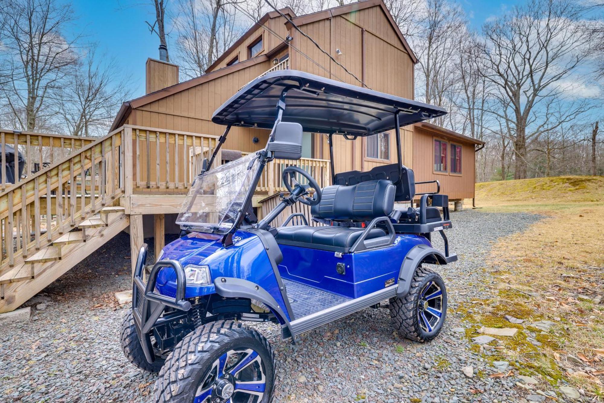 Bear Den Rustic Pocono Lake Home With Game Room! Exterior photo